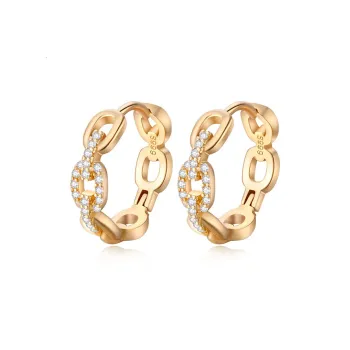 Happy Tide S999 Fine Silver Earrings Women's