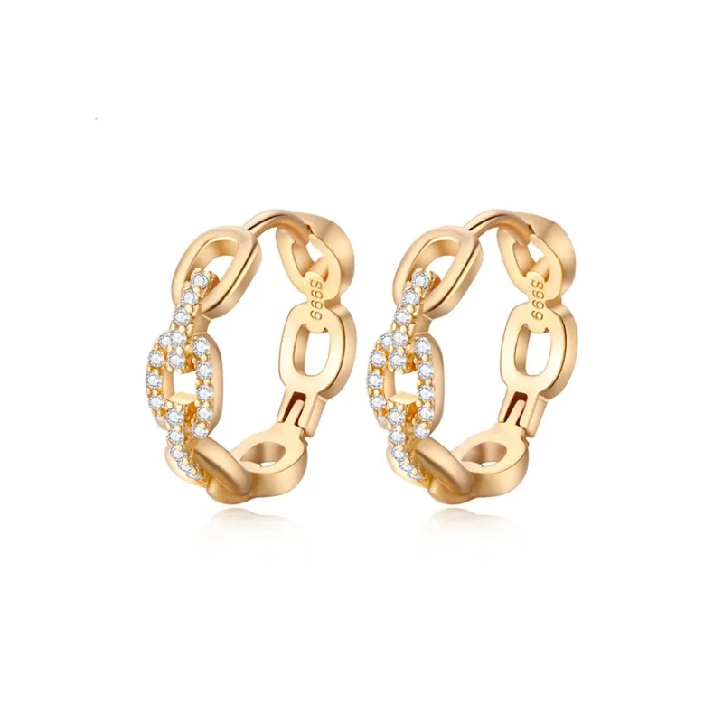 Happy Tide S999 Fine Silver Earrings Women's-0