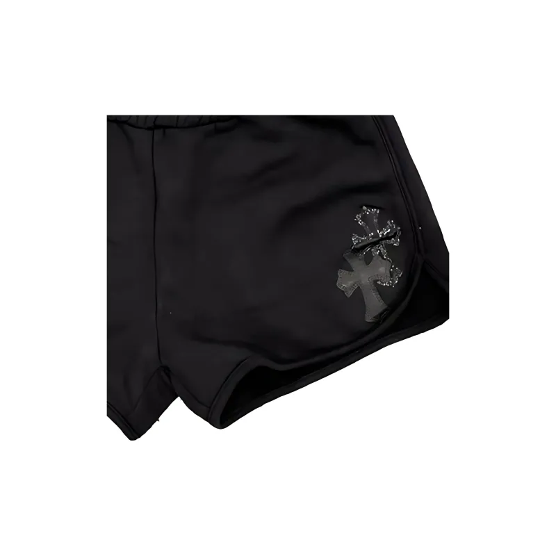 Chrome Hearts Cross Shorts 'Black'-3