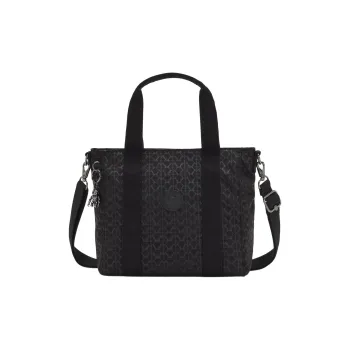 Kipling Nylon Tote Bag, Shopping Bag, Handbag Mini Women's Black