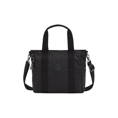 Kipling Nylon Tote Bag, Shopping Bag, Handbag Mini Women's Black