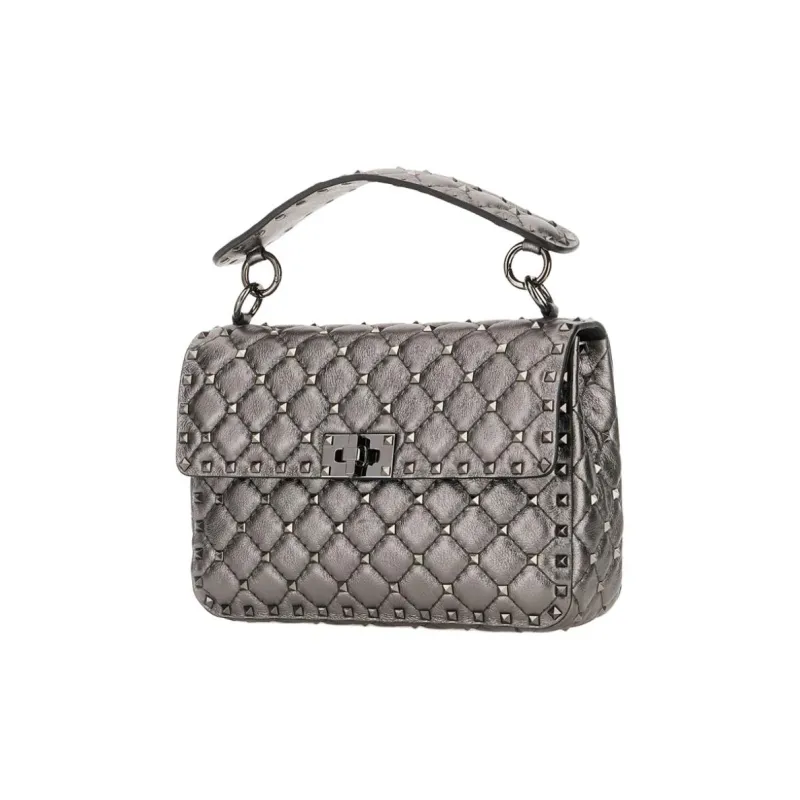 Valentino Garavani Rockstud Foldover Top Tote Bag-1
