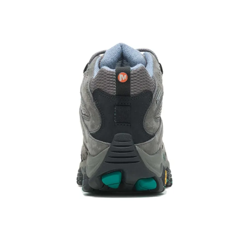 MERRELL MOAB 3 Anti Slip Wear Resistant Mid Top Hiking Shoes Women's Gray-4