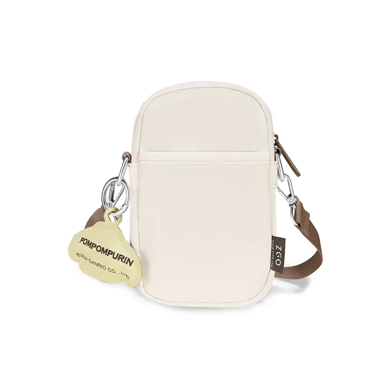 Hello Kitty Sanrio Series Polyester Cell Phone Pouch Crossbody Bags Women's White-10