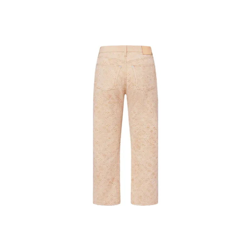 LOUIS VUITTON Monogram Canvas Jeans-1