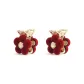 Smile Floral Small Claw Clip[1 Pair]