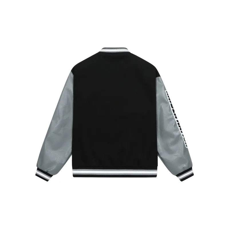 NFL Baseball Jacket Unisex Black-1