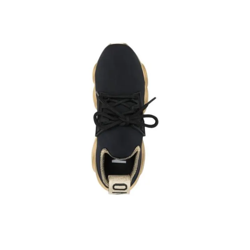MOSCHINO Wear Resistant Low Top Sports Casual Shoes Women's Black-4