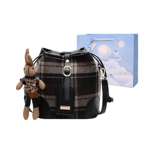 Duoluplo Doron Paul Woolen Crossbody Bag Women's Multicolor