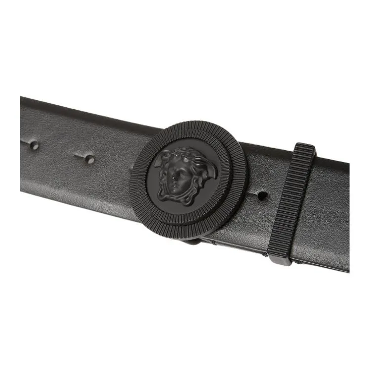 VERSACE Medusa Biggie Tonal Buckle Belt-4