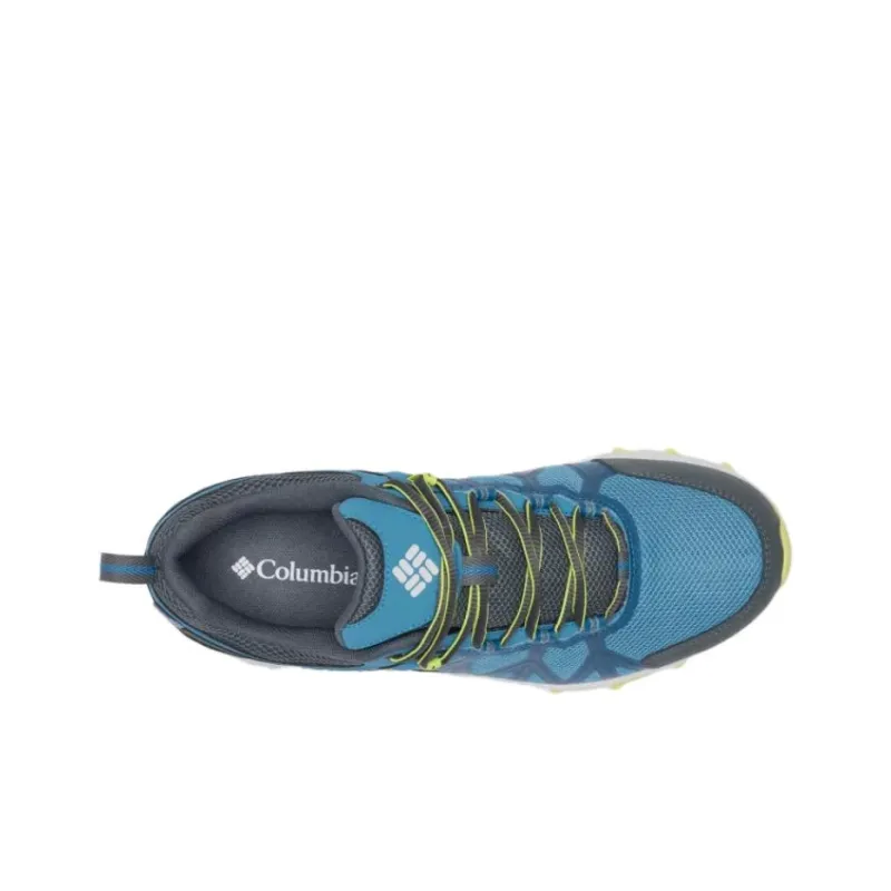 Columbia Anti Slip Wear Resistant Low Top Trekking Shoes Unisex Blue-2