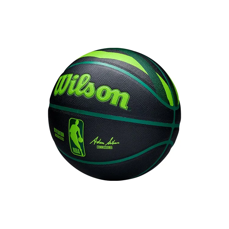 Wilson NBA City Series PU Basketball Black Size 7 Ball Competition Unisex-3