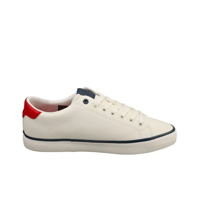 Tommy Hilfiger Core Slip Resistant Low Top Skateboard Shoes Men's Ecru-1