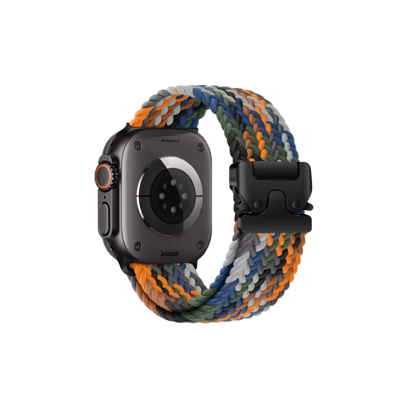 IKYOU Apple Compatibility Watch Band Nylon Material-22