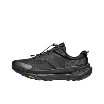 HOKA ONE ONE Transport Anti Slip Wear Resistant Low Top Casual Running Shoes Men's Black