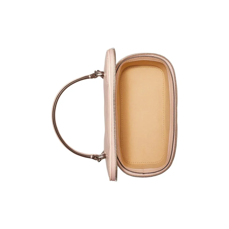 TORY BURCH Kira Diamond Quilt Vanity Case Soft Pink-2