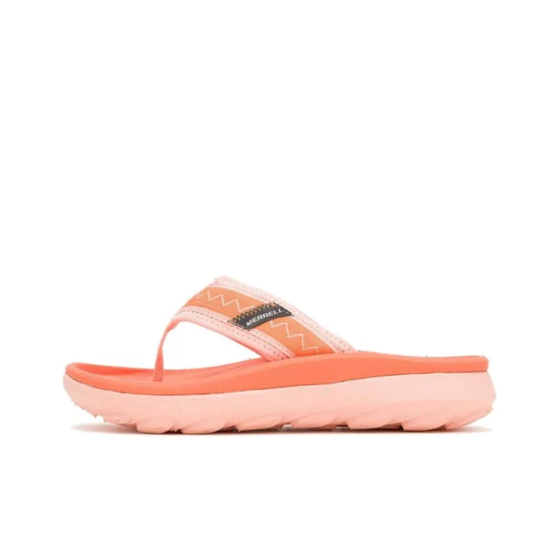 MERRELL Hut Ultra Slip-Resistant Flip Flops Women's Orange-0