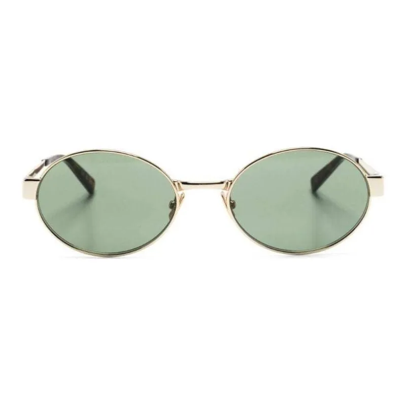 SAINT LAURENT Oval Frame Sunglasses-2