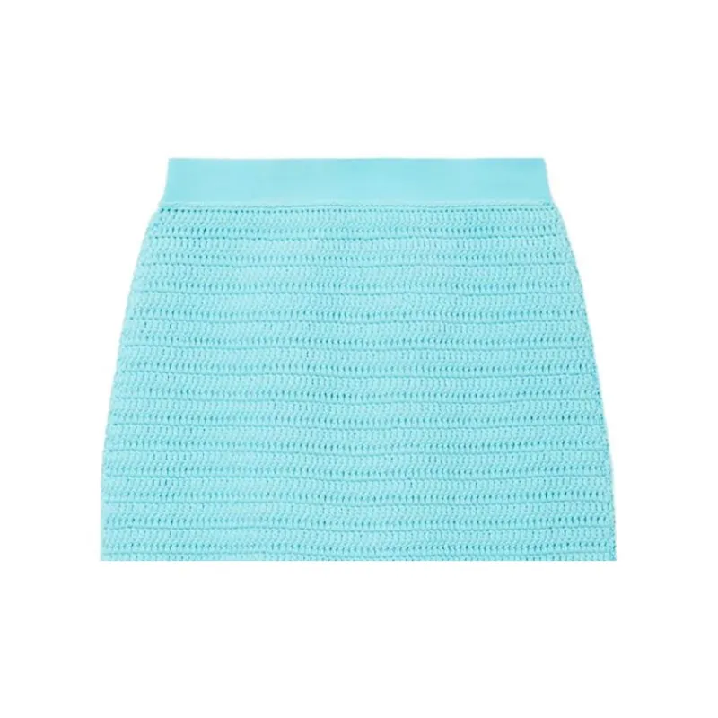 Burberry SS23 Casual Short Skirts Women's Blue-4