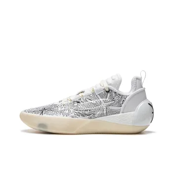 LINING All City 12 Encore Basketball Shoes Men Low Top White Black