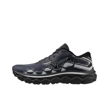 Mizuno Wave Horizon 7 Anti Slip Wear Resistant Low Top Casual Running Shoes Men's Black