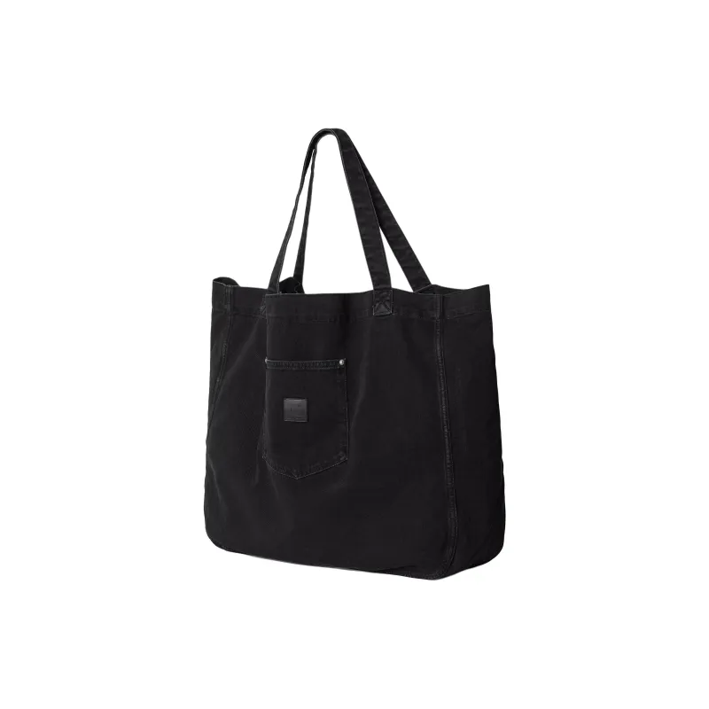 Carhartt WIP Cotton Tote Bag Shopping Bag Handbag Unisex Black-1