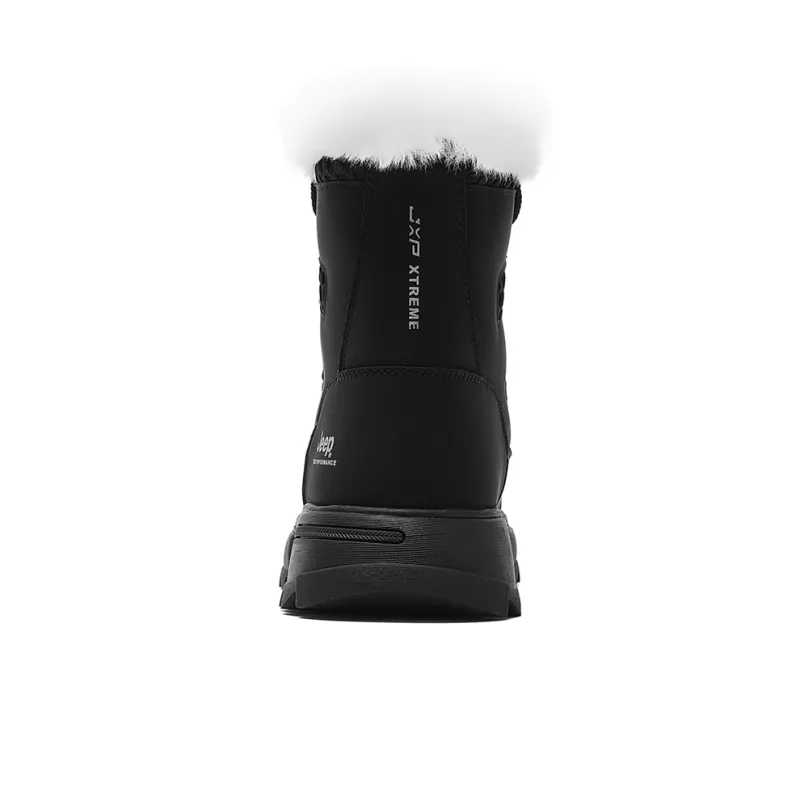 Jeep Warm Wear-Resistant Cushioning Short Snow Boots Men's-4
