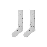 Gray with Polka Dot-Single Pack