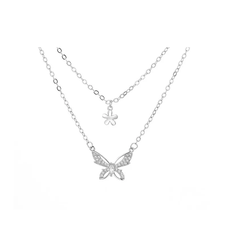 MOVER S925 Silver Necklaces Women's-0