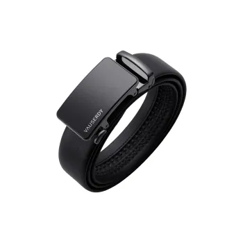 VAUSERDY Cow Leather Fashion Trend Youth Belt Men's 3.5cm
