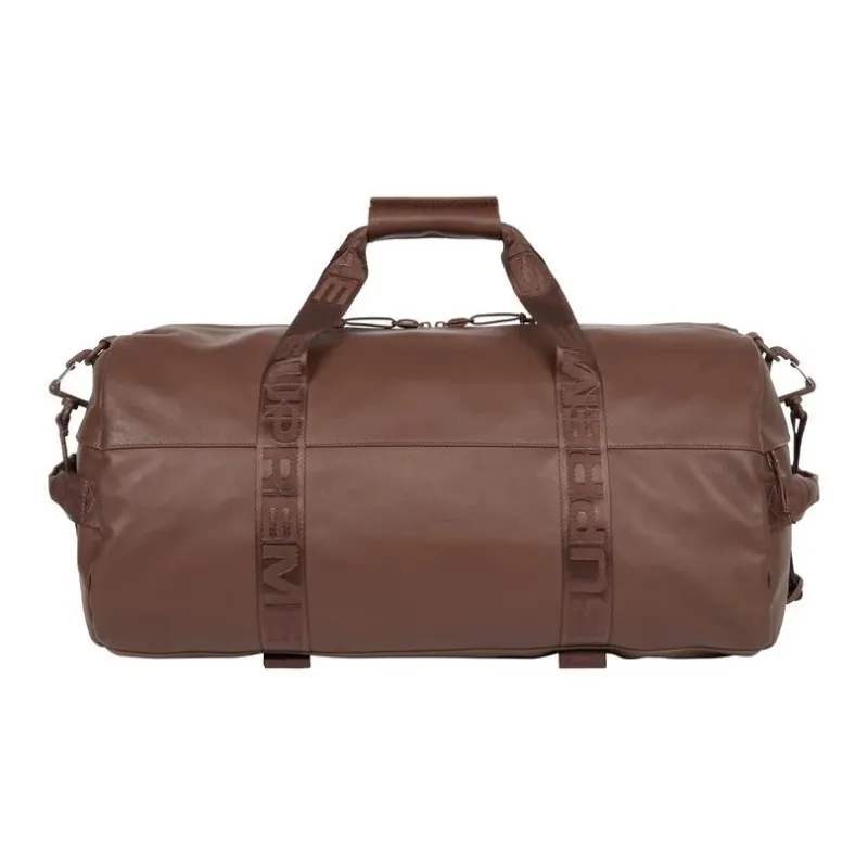 Supreme Cow Leather Travel Bag Unisex-3