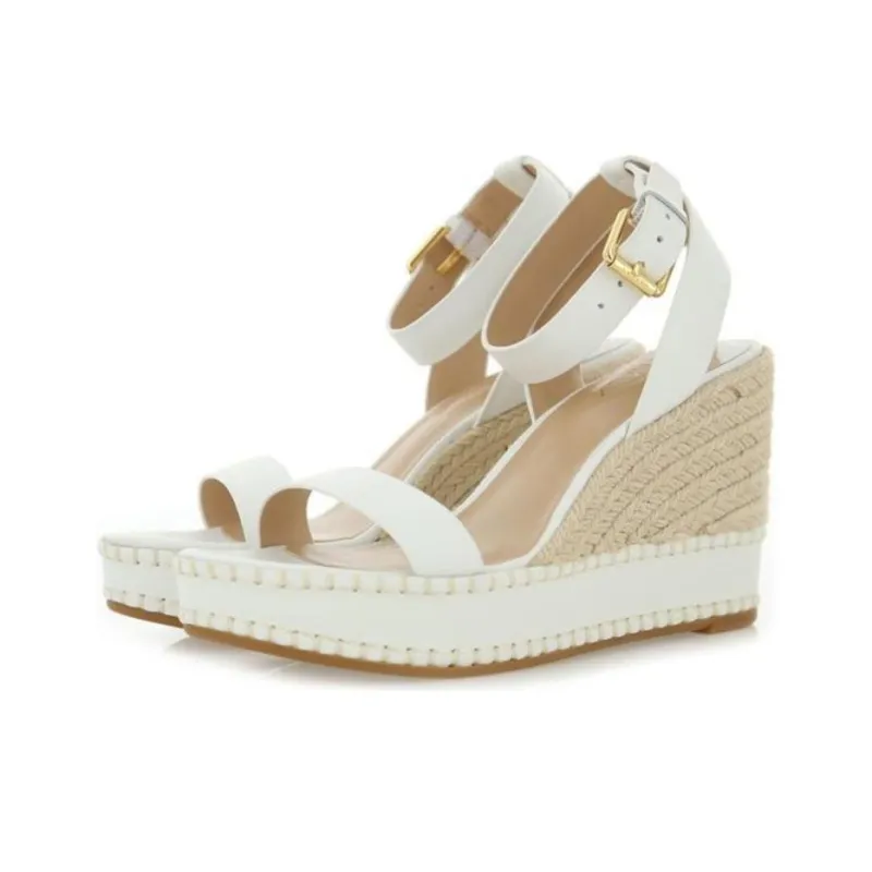 Polo Ralph Lauren One Strap Sandals Women's White-3