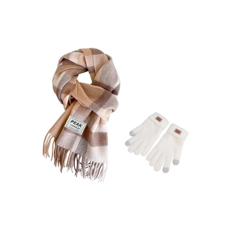 PEAK RIGHT Series Knit Scarves Unisex Multiple Colors-2