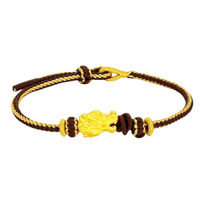 Danfu Gold Bracelet Women's-0