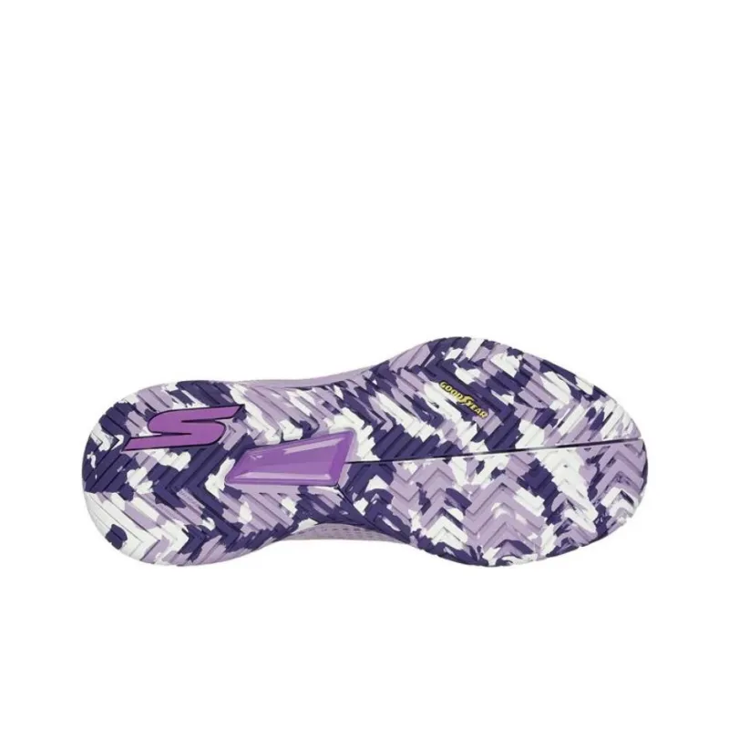 Skechers Viper Court Pro Anti-Slip Wear-Resistant Low-Top Training Shoes Women's Purple-3