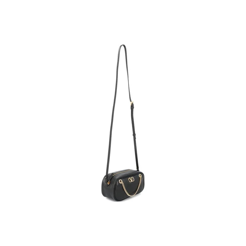 Valentino GARAVANI Lambskin Shoulder Bag Crossbody Bag Regular Women's Black-1