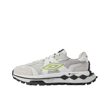 Umbro Anti Slip Wear Resistant Breathable Rebound Low Top Casual Shoes Unisex Light Gray