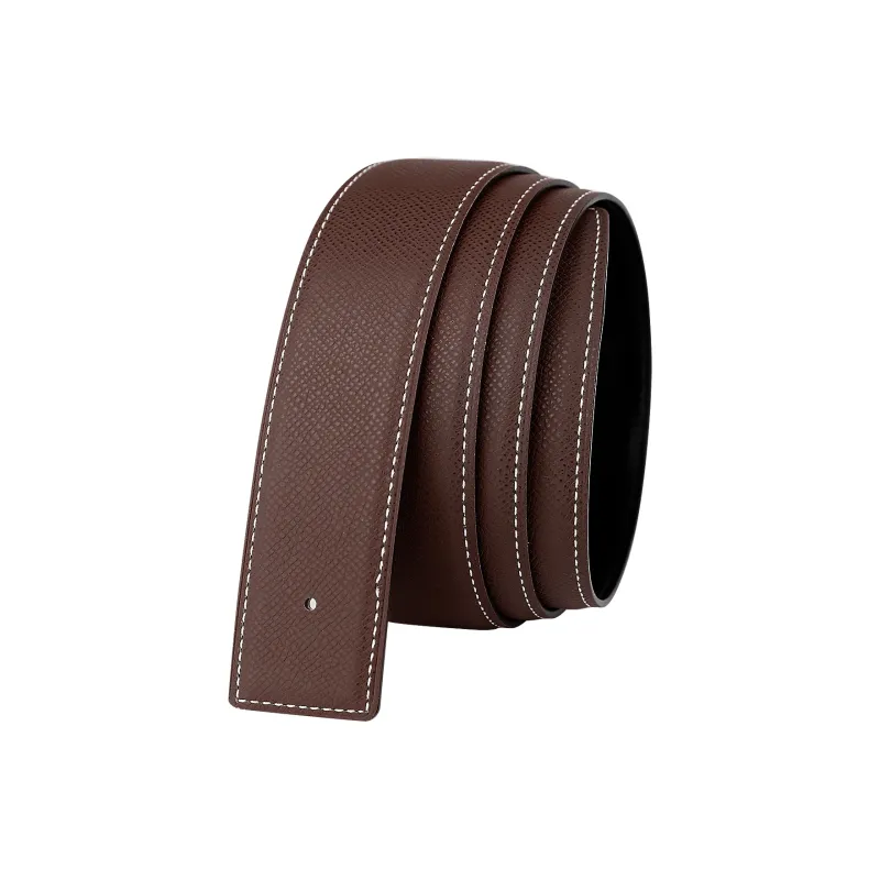 CATELLES Top Grain Cow Leather Headless Belt Men's 3.8cm-6