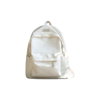 KAMLUI Nylon Backpack Unisex Black/White/Gray/Purple/Blue
