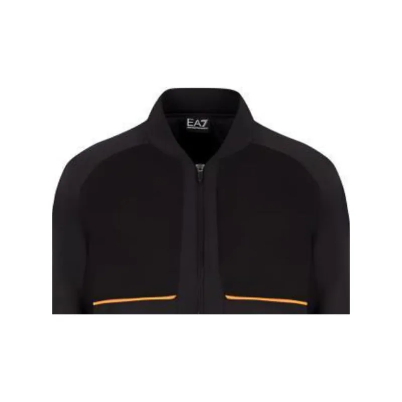 EMPORIO ARMANI EA7 Puffer Jacket Men's Black-4