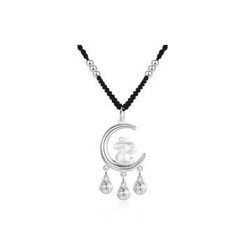 Happy Tide 999 Fine Silver Necklaces Women's