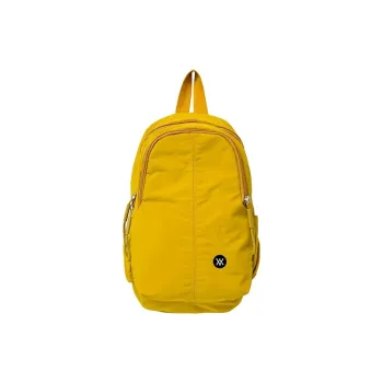 DCLOUD Nylon Backpack Unisex Egg Yolk Flowing Sand/Black/Ecru/Vanilla Cream
