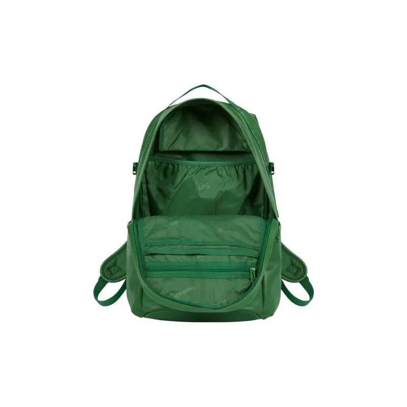 Supreme Leather Backpack Regular Unisex Green-3