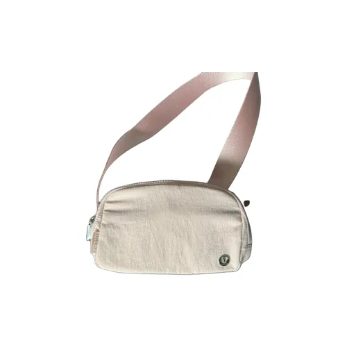 Lululemon Recycled Nylon One Shoulder Crossbody Fanny Pack Regular Unisex Light Pink