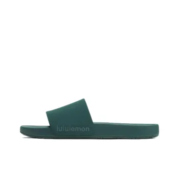 Lululemon Restfeel Slide Slip-Resistant Quick Dry Slide Slippers Men's Cyan