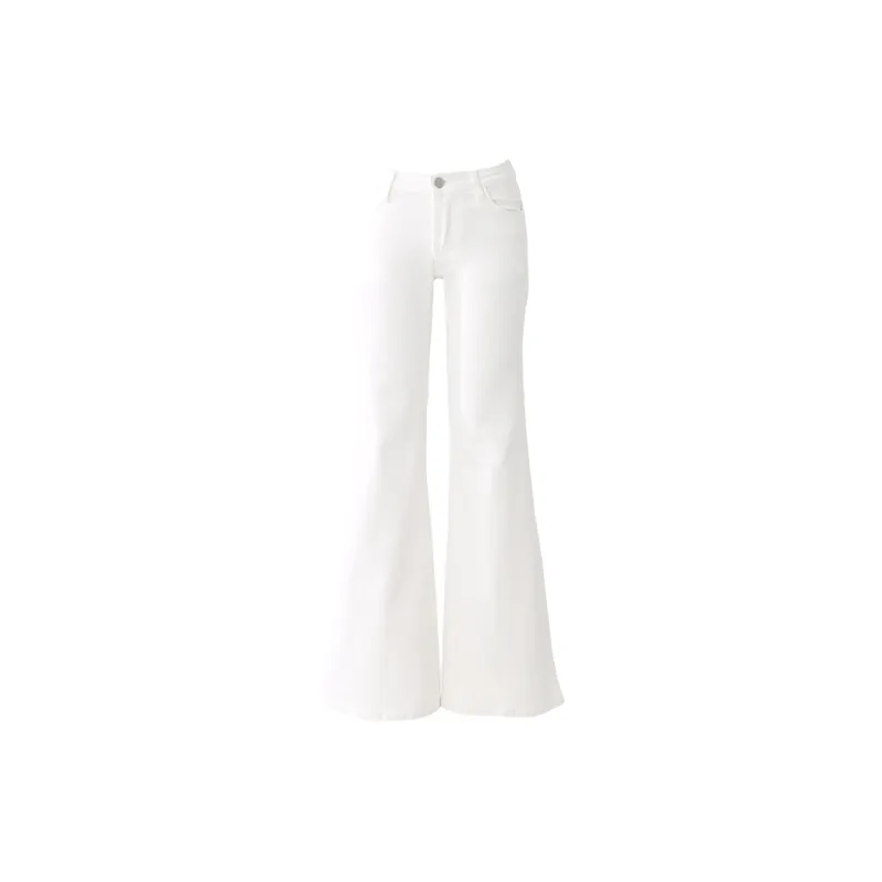 FOREVER 21 Jeans Women's Pure White Color-27