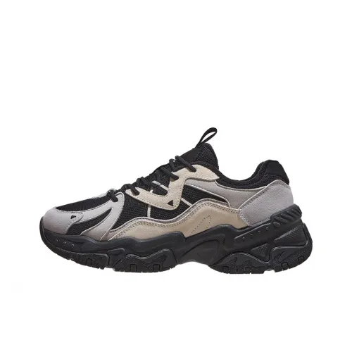 CAMEL Slip Resistant Height Increasing Thermal Low Top Chunky Sneakers Men's