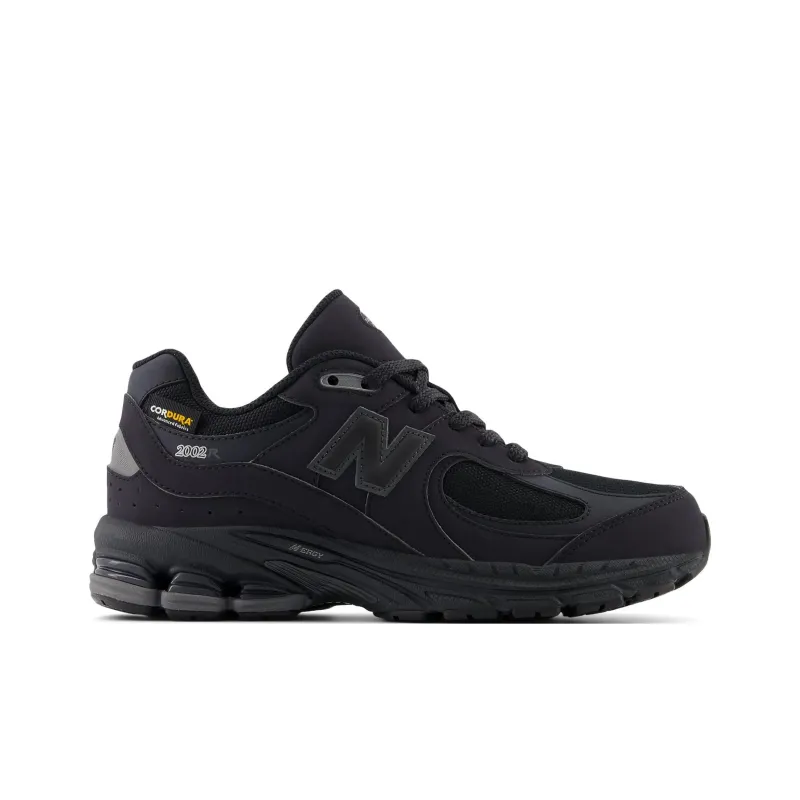 New Balance NB 2002 Abrasion Resistant Low Top Kids Lifestyle Shoes Black Teenagers-1