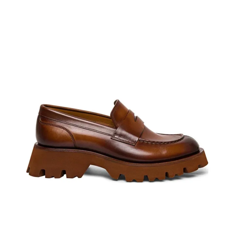 Santoni Alfie Loafers Women's Brown-1