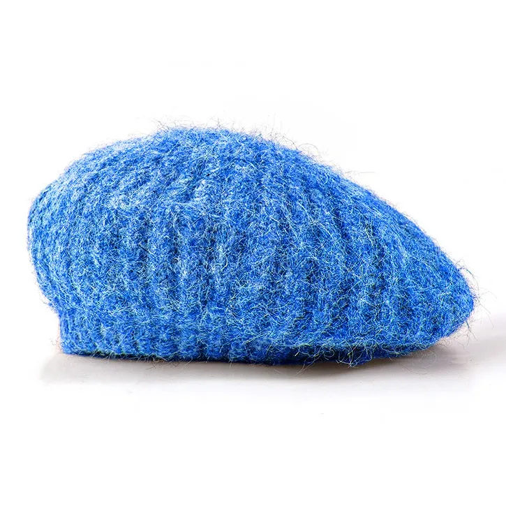 NOME Polyester Berets Unisex Smoke Gray-3